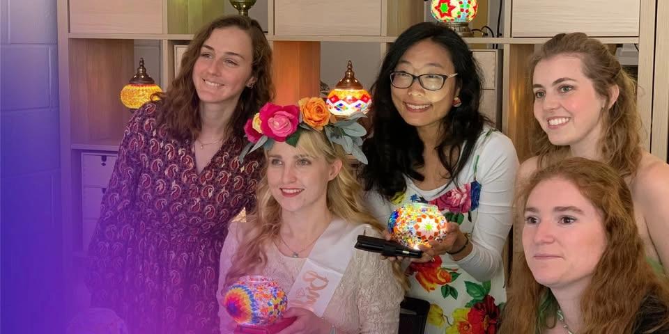 Mosaic Art Classes Burbank: Turkish Lamp Workshop