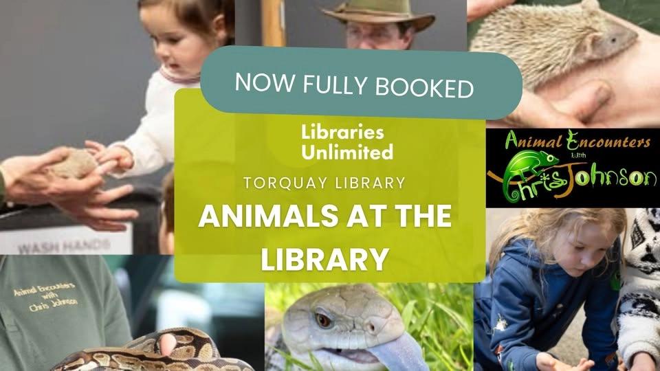 Animals at the library