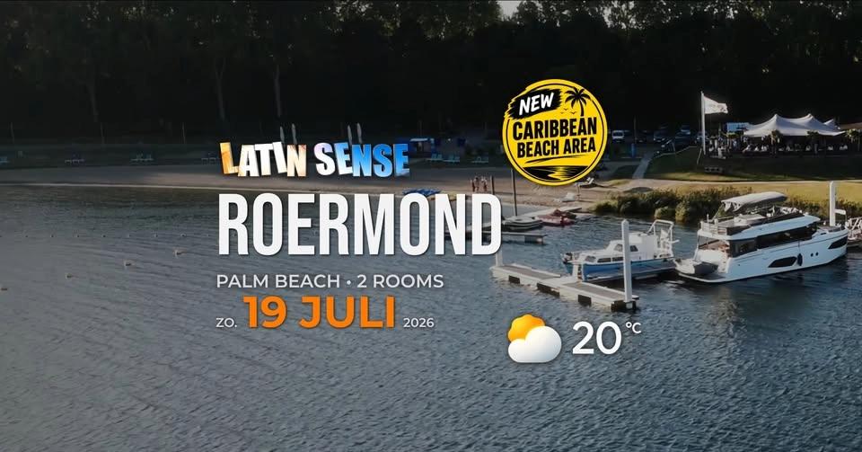 LATIN SENSE PARTY | ROERMOND @ THE BEACH