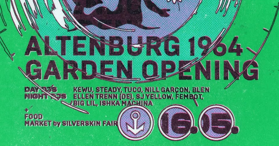 ATG Garden Opening - Day & Night // Ellen Trenn, Kewu, SJ yellow, Fembot, Big Lil & more