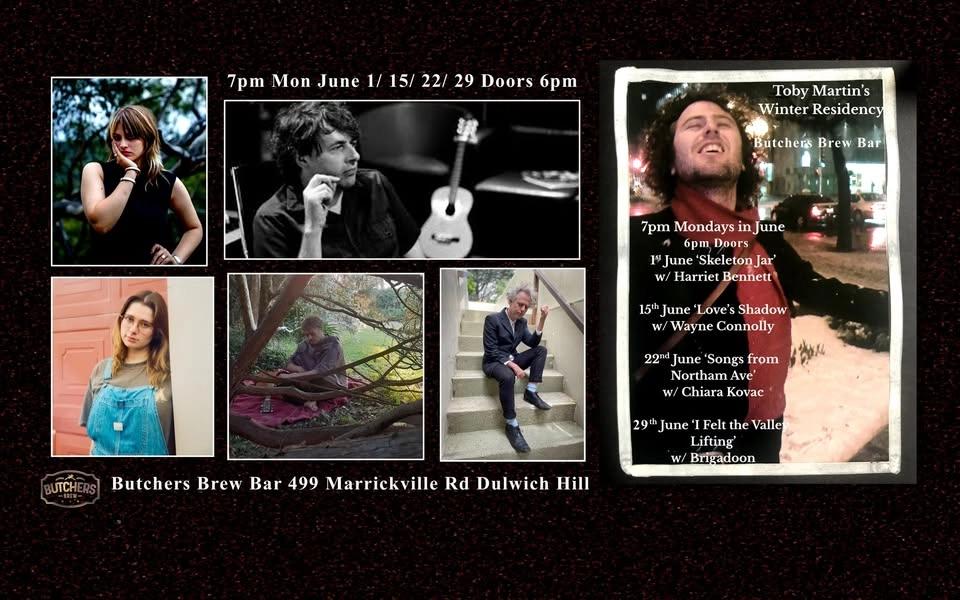 TOBY MARTIN & BRIGADOON - LIVE AT BUTCHERS BREW BAR!