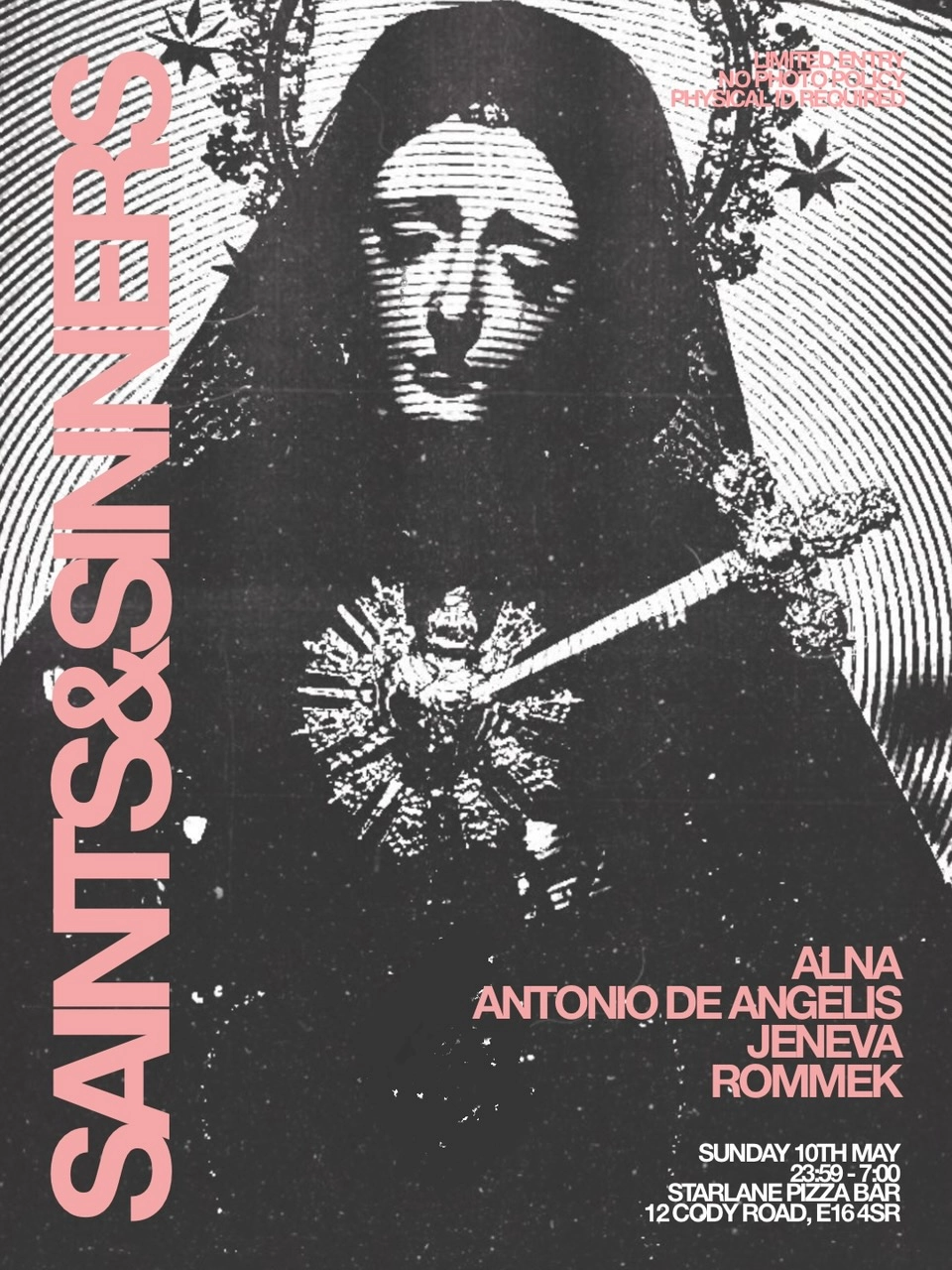 Saints & Sinners with ALNA, Antonio De Angelis, Jeneva, Rommek