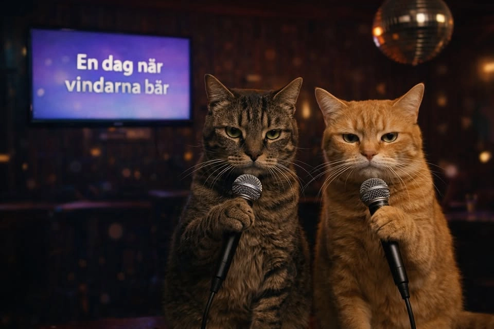 Kaffe, kaka och karaoke - vårkänslor edition!