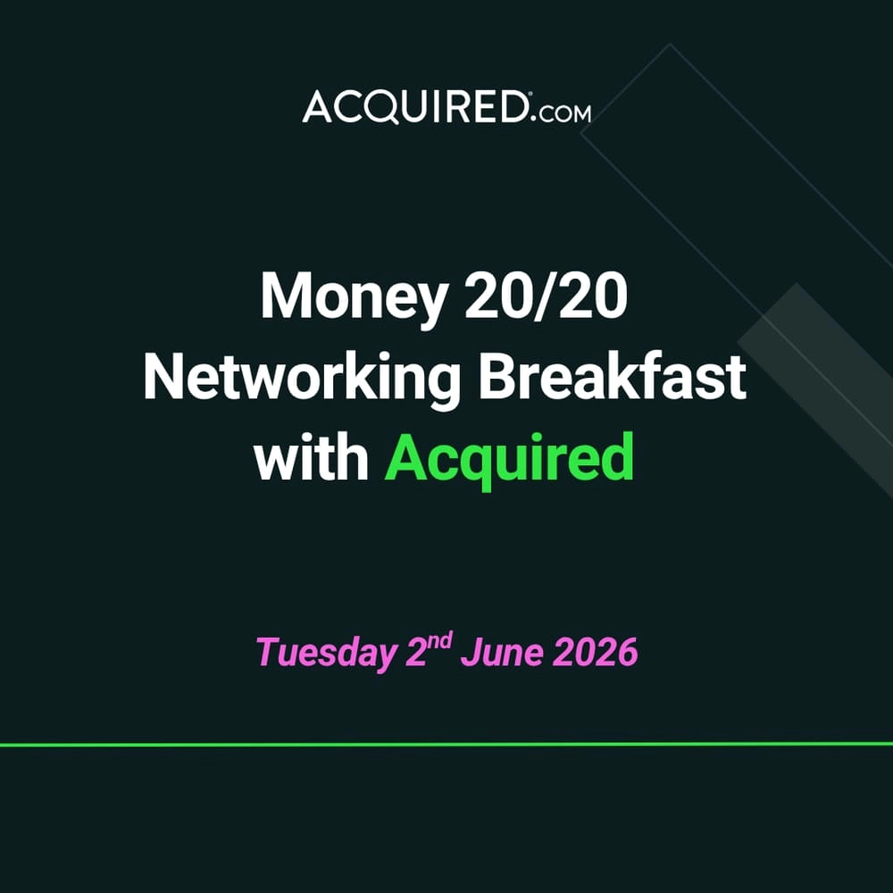 Money 20/20 Networking Breakfast with Acquired.com