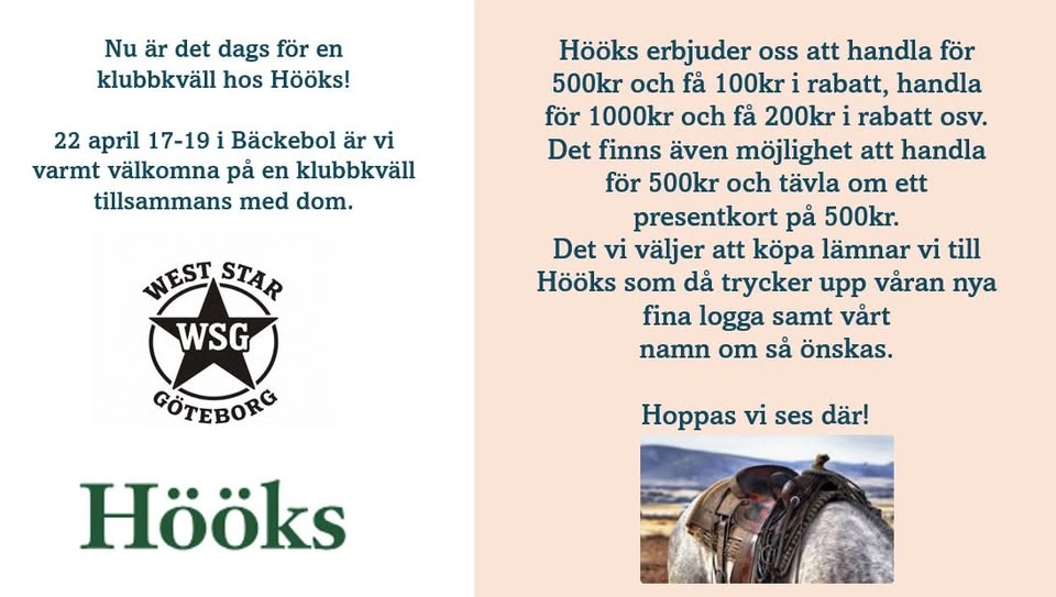 Klubbkväll hos Hööks