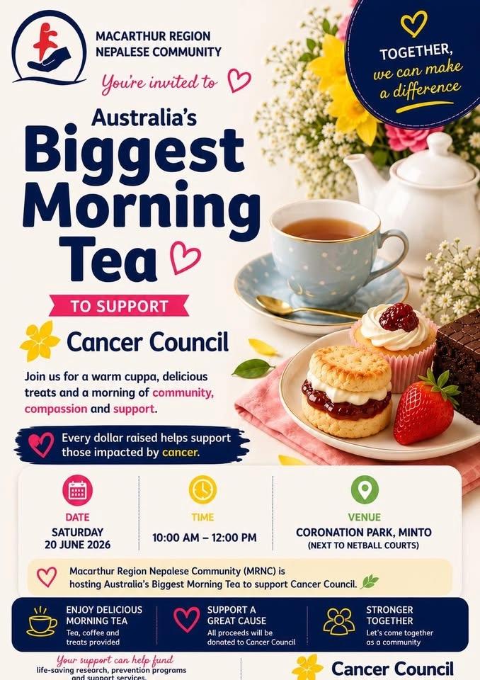 Biggest Morning tea
