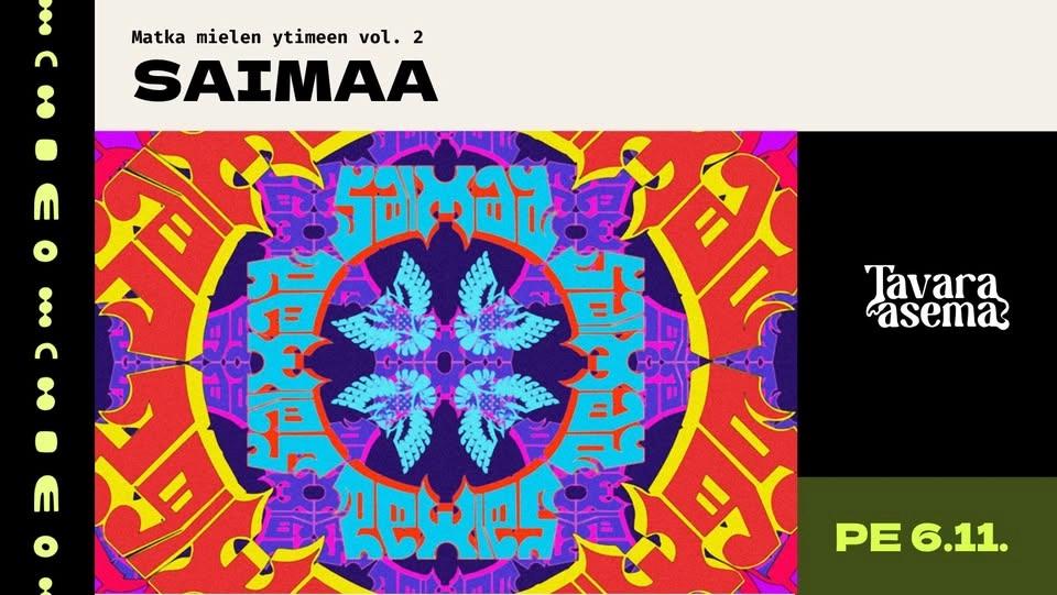 SAIMAA Matka mielen ytimeen vol. 2 6.11. | Tavara-asema