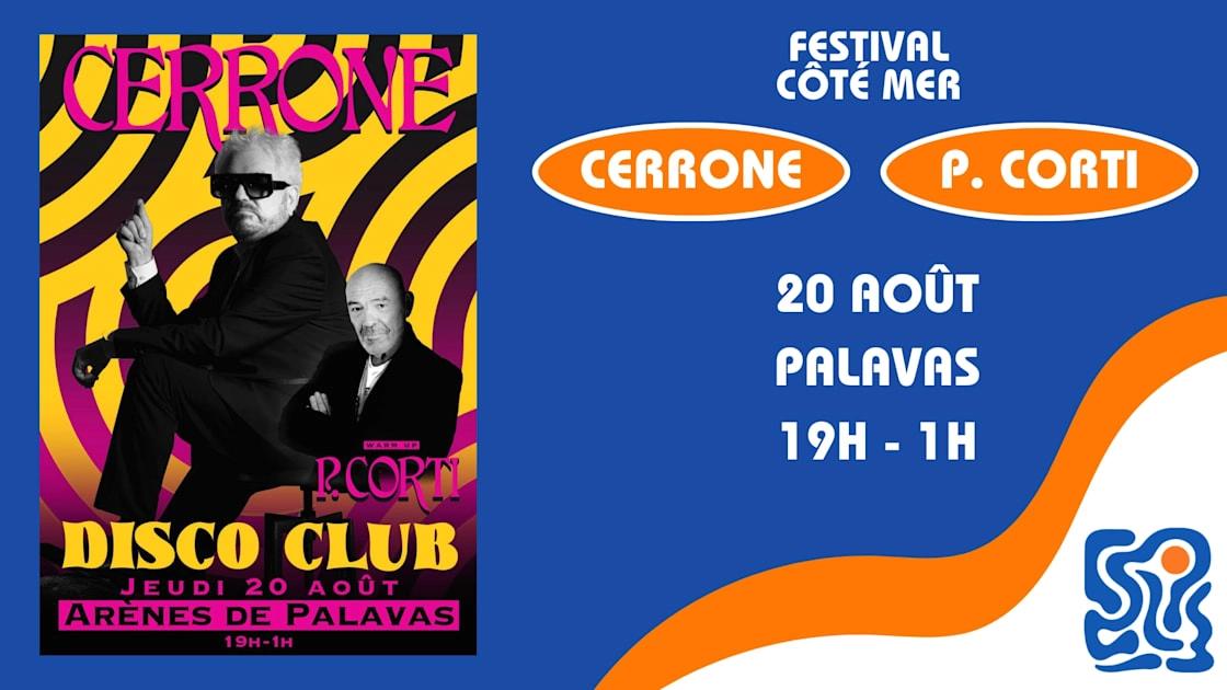 Festival Côté Mer - Cerrone & Philippe Corti