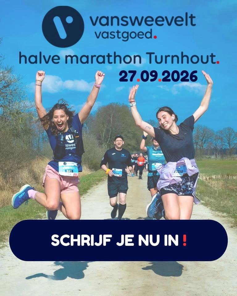 Vansweevelt Vastgoed Halve Marathon Turnhout