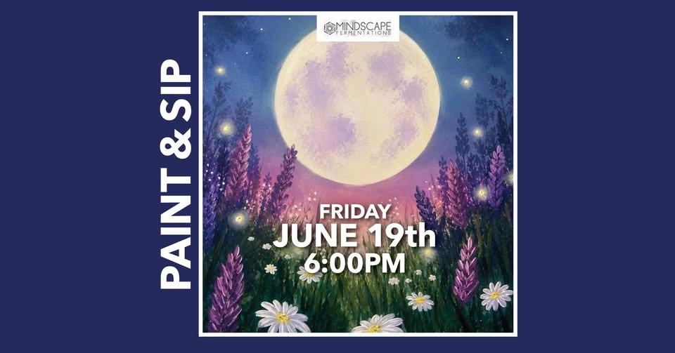 Moonlit Meadow Paint & Sip - Mindscape (Rocklin)
