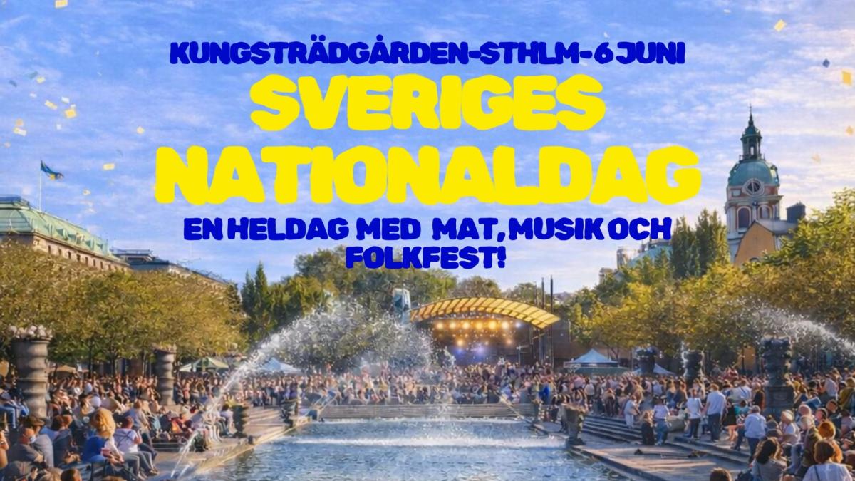 Nationaldagen i Kungsträdgården