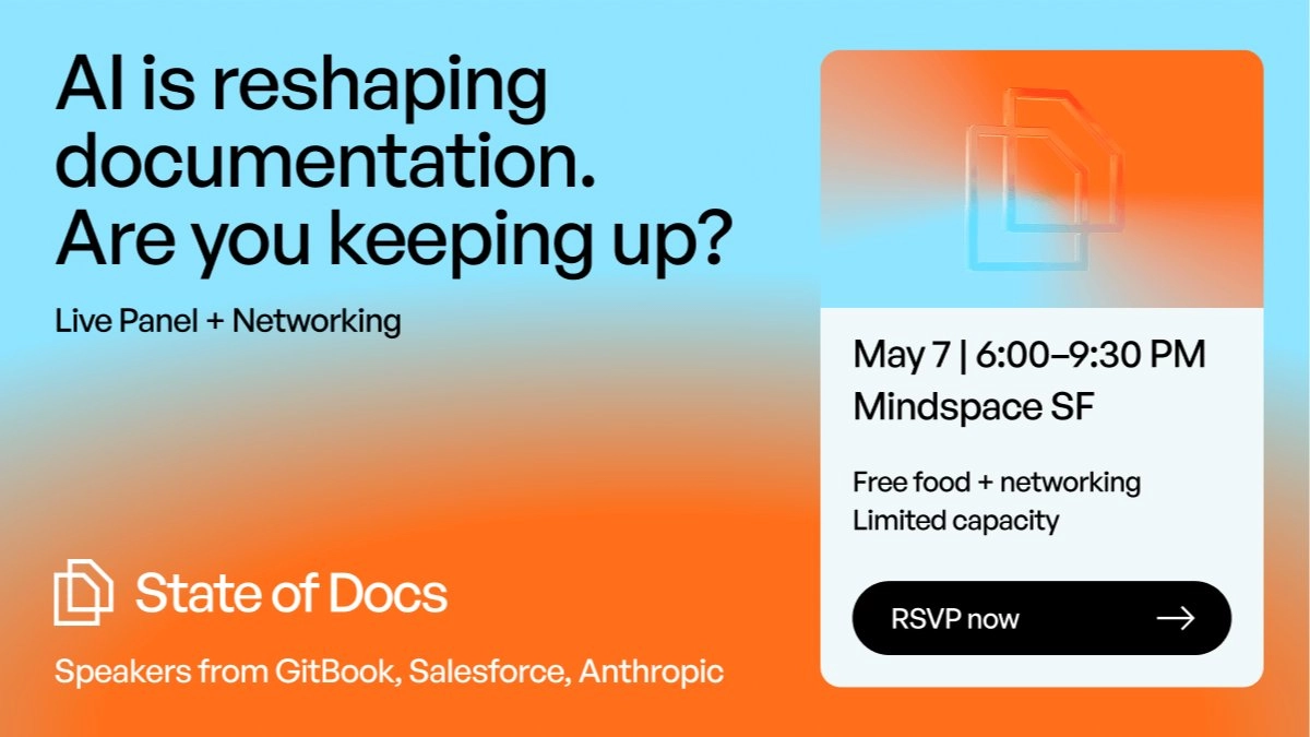 State of the Docs Panel — Sponsored by GitBook