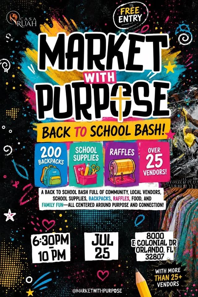 Back To School Bash - Market with Purpose