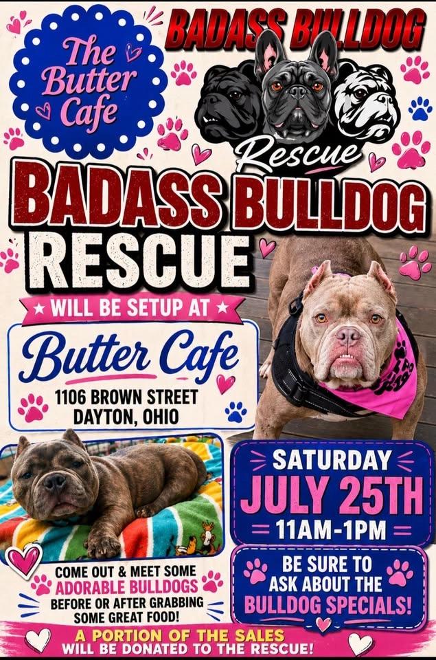 Bulldogs at Butter Cafe!