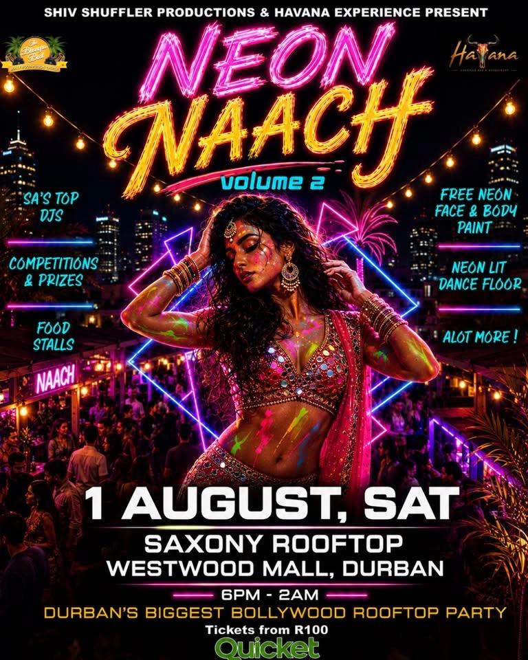 Neon Naach Bollywood Rooftop Party