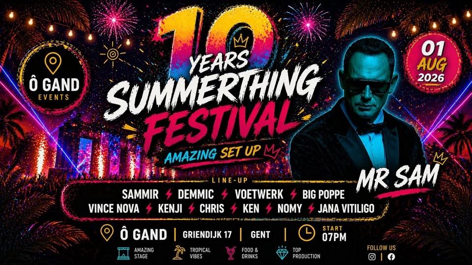 10 YEARS SUMMERTHING FESTIVAL