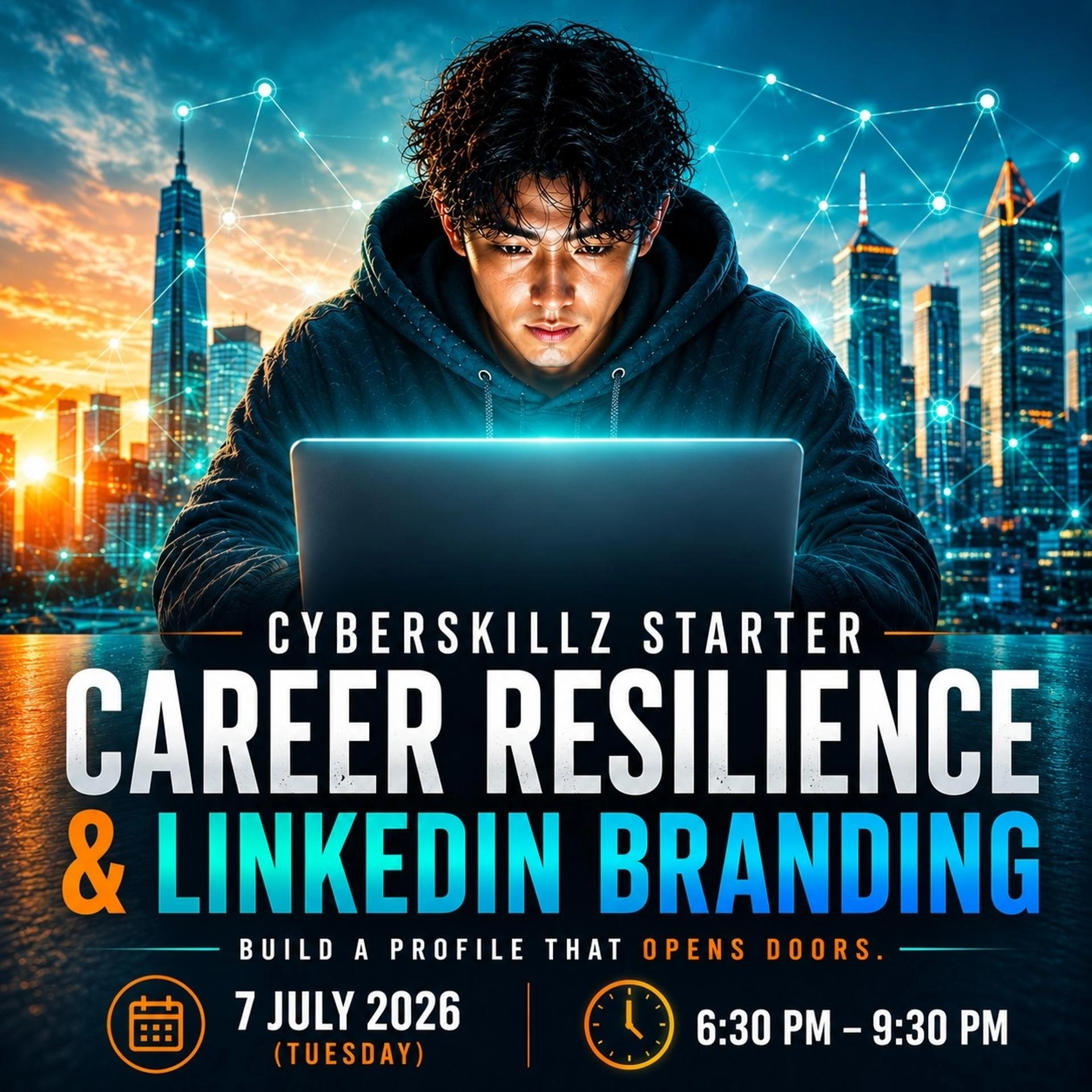 CyberSkillz Starter: Career Resilience & LinkedIn Branding for Cyber Professionals