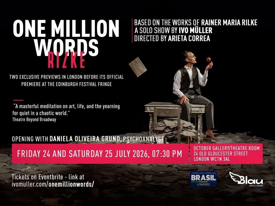 One Million Words - Rilke in London