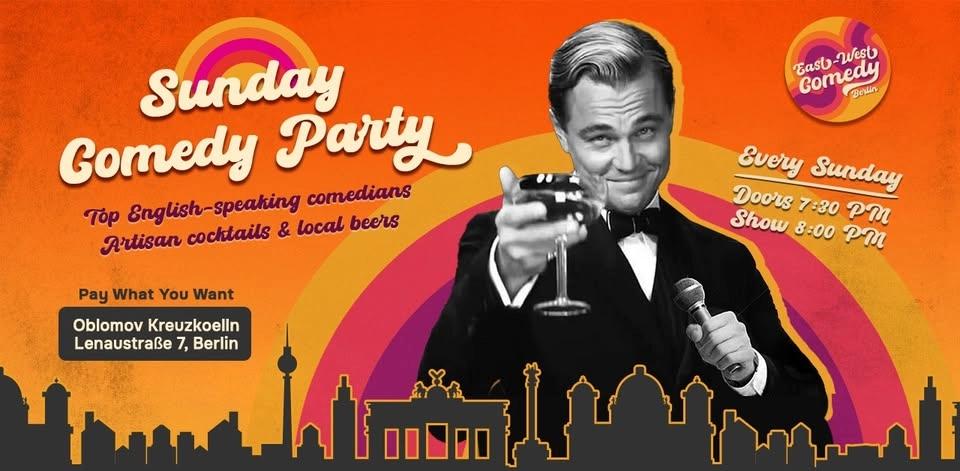 English stand-up: Sunday Comedy Party 05.07.26