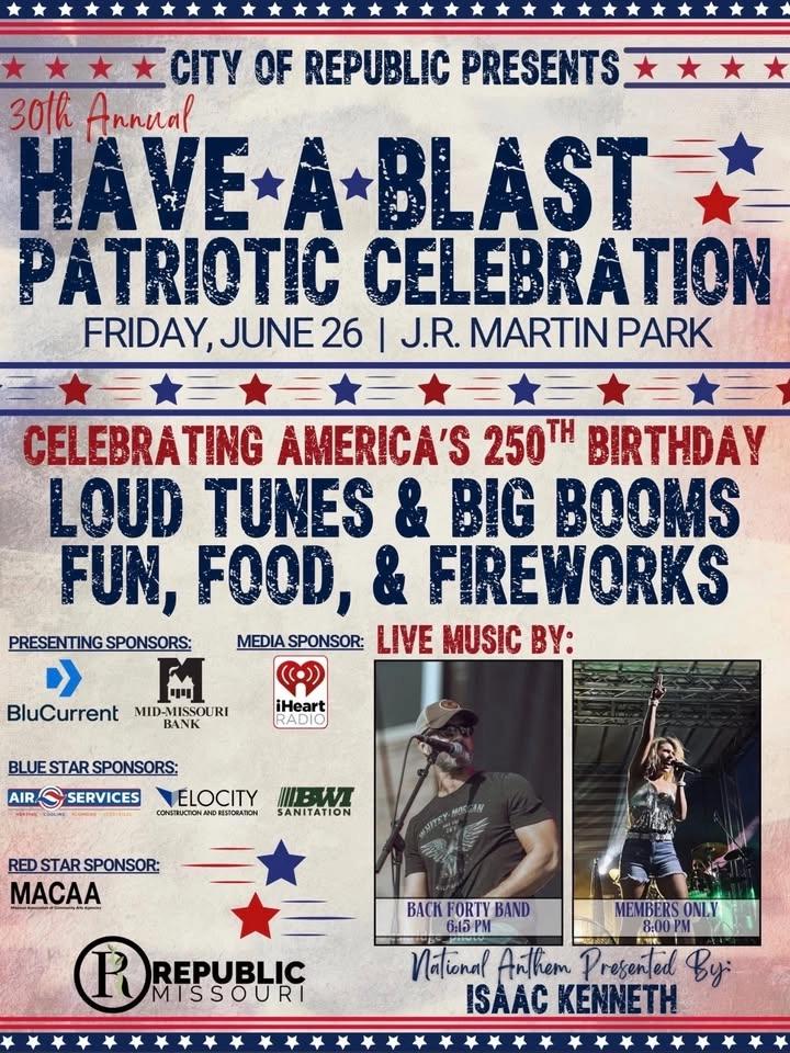 Members Only at the 30th Annual Have-A-Blast Patriotic Celebration