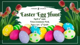 Easter Egg Hunt at Frisco Commons Park!