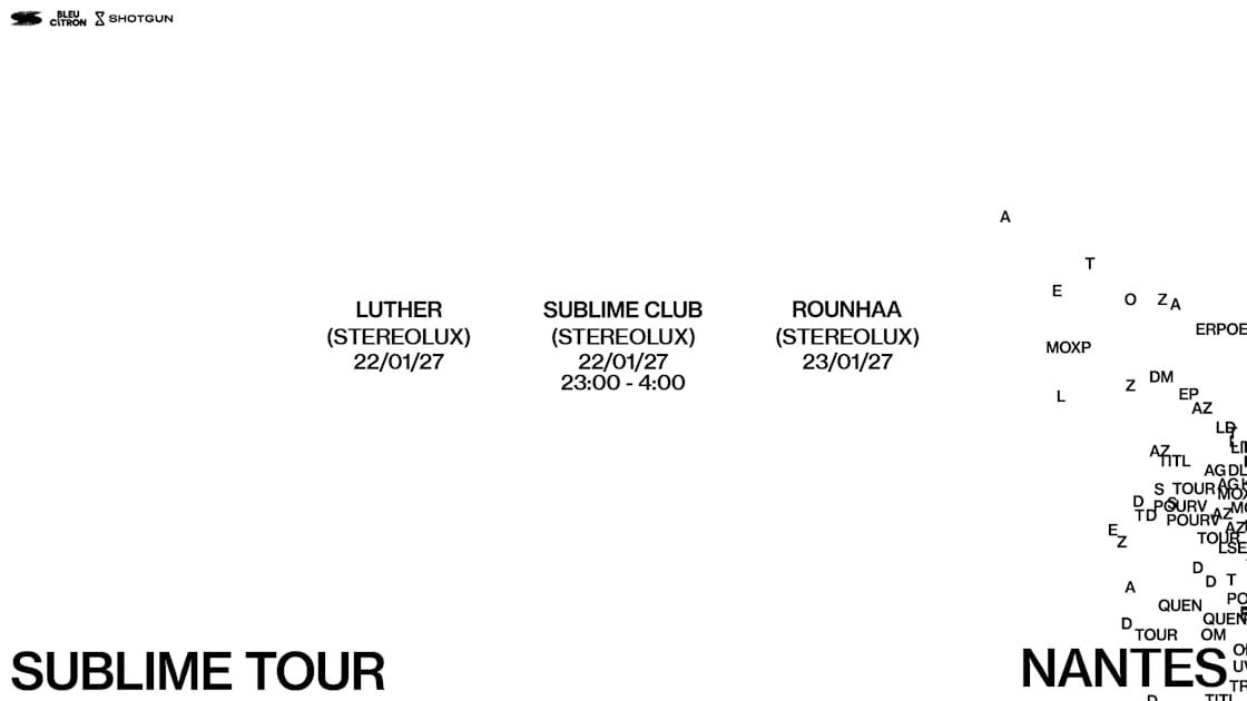 Sublime Tour - Nantes