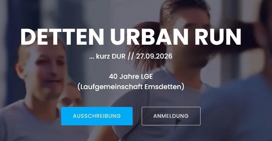 Detten Urban Run