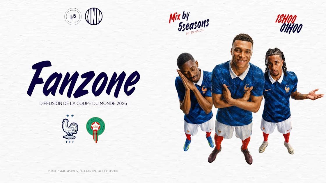Fanzone / France-Maroc