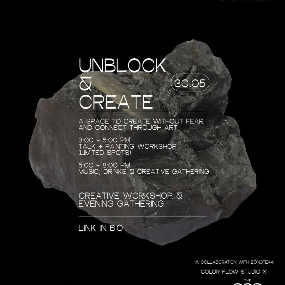 Unblock & Create – Creative Workshop + Gathering