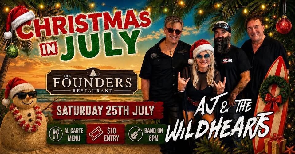 🎄 AJ & THE WILDHEARTS | Christmas In July 🎸