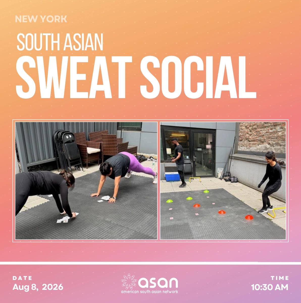 South Asian Sweat Social: Outdoor Partner Workout