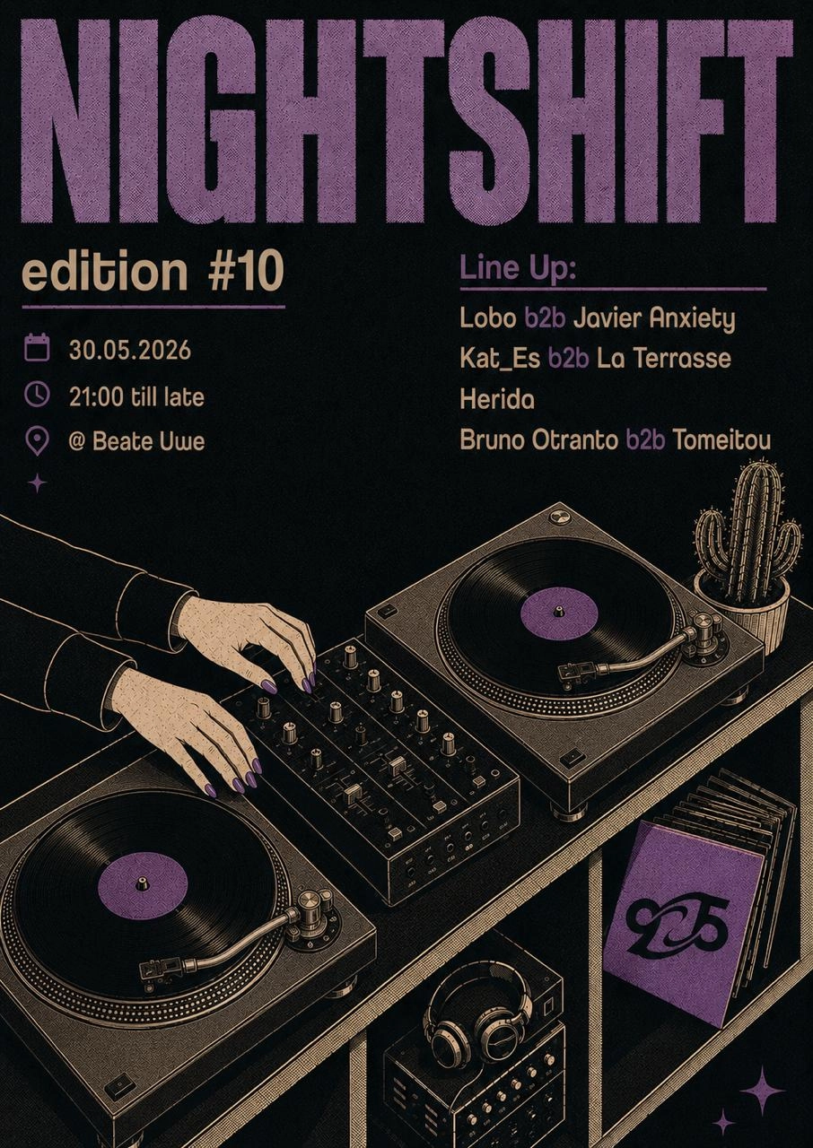 Beate Invites /// 925 NIGHTSHIFT - Edition #10