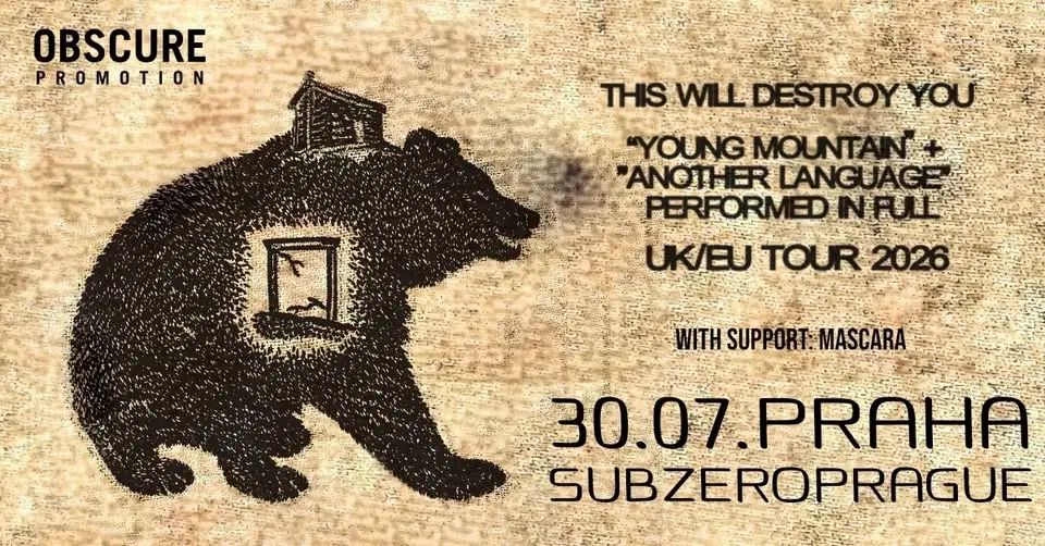 THIS WILL DESTROY YOU, MASCARA - Praha