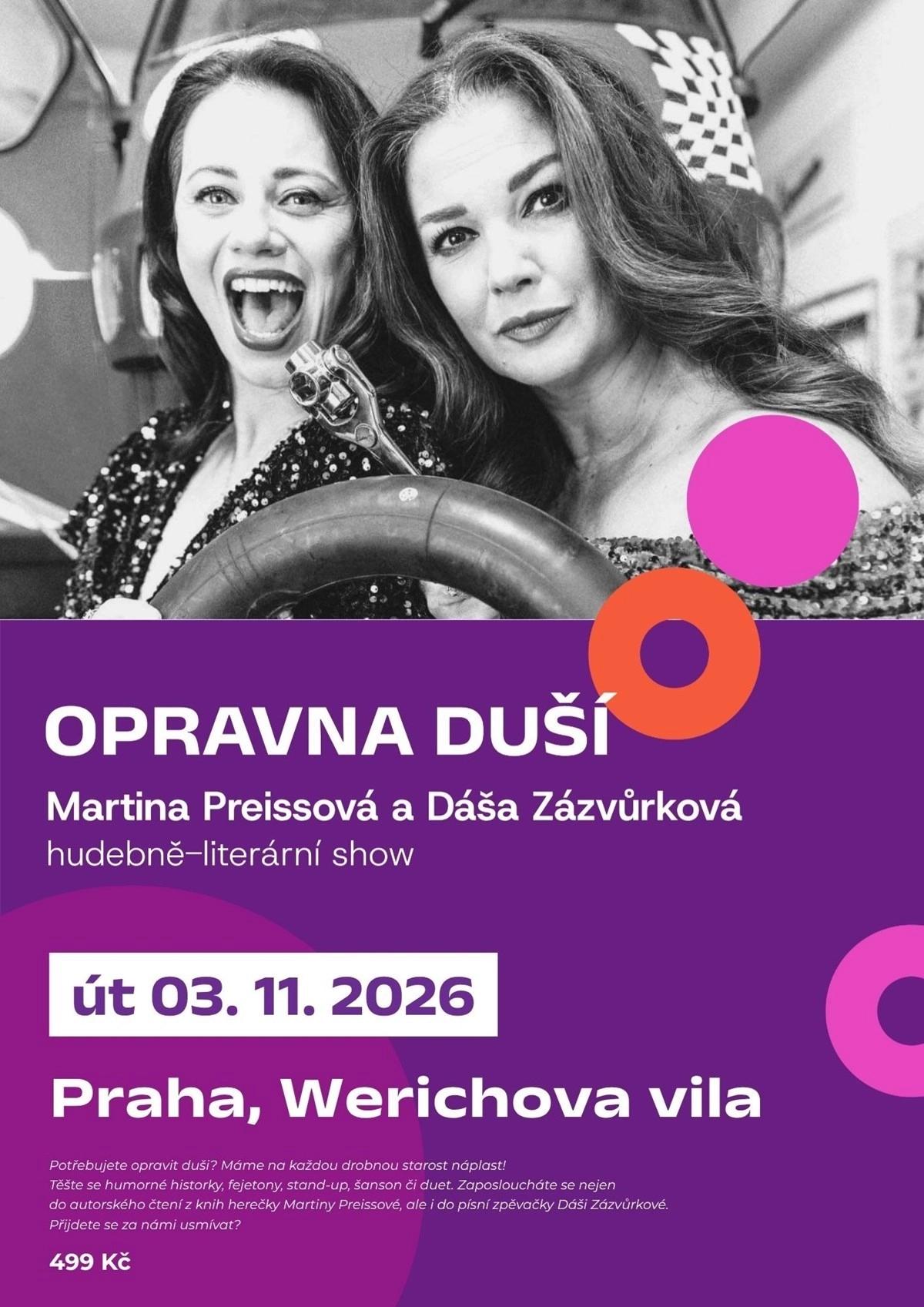 Opravna duší ve Werichově vile