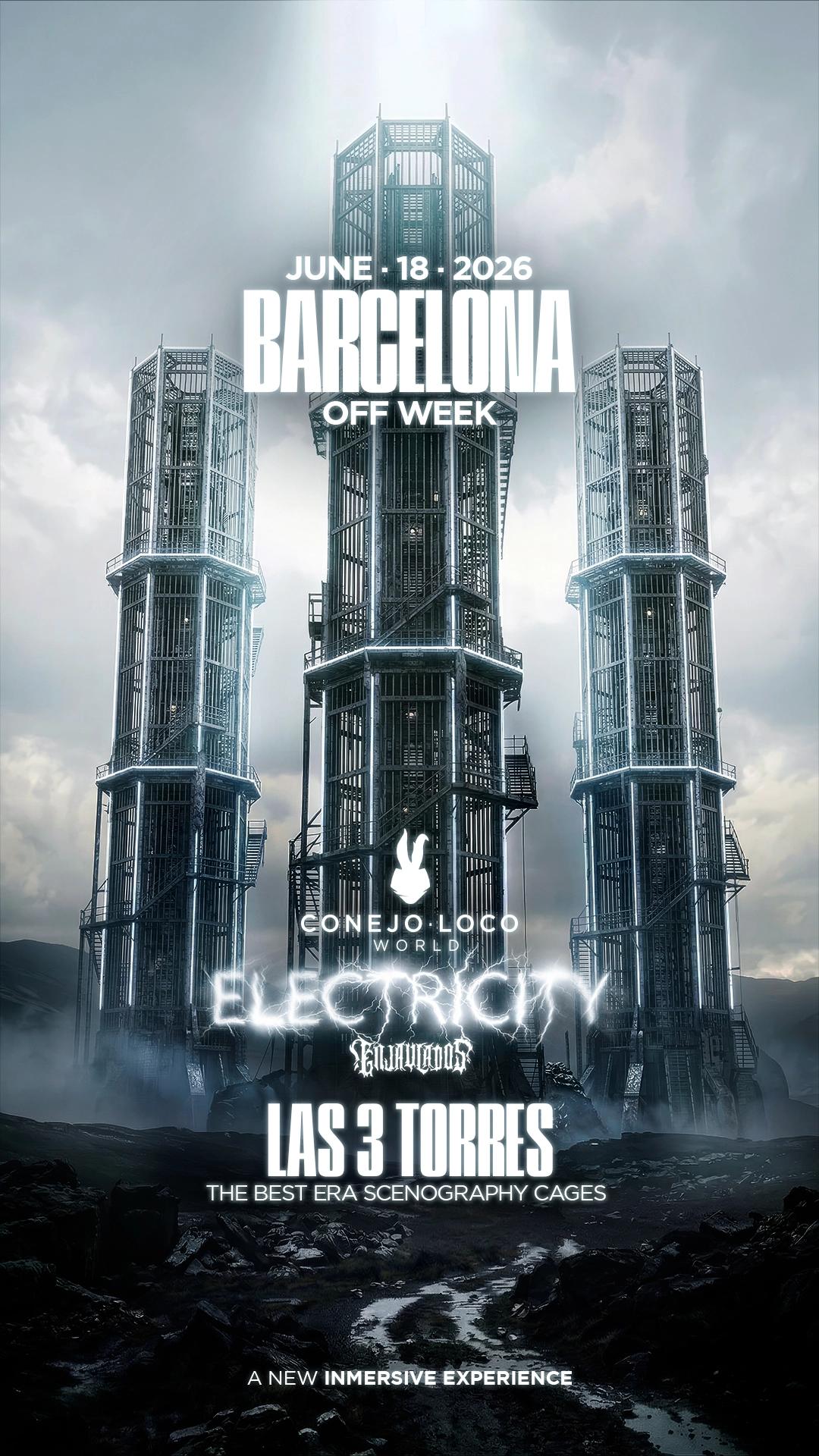 CONEJO LOCO WORLD - ENJAULADOS BARCELONA XXL OPEN AIR