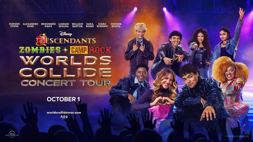 Disney Descendants, ZOMBIES & Camp Rock: Worlds Collide Concert Tour