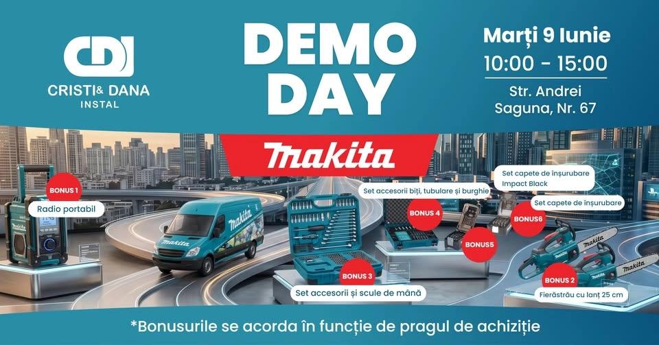 Makita DEMO DAY - Cristi & Dana Instal