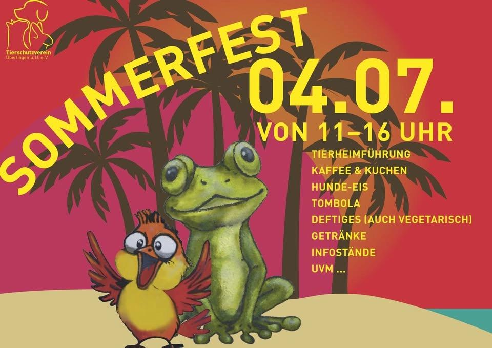 Sommerfest im Tierheim Überlingen