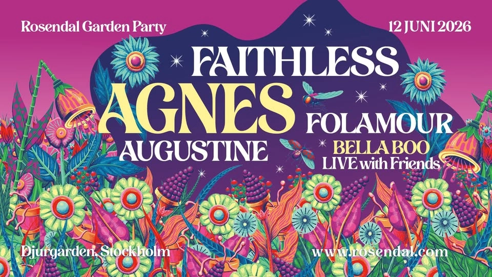 Faithless + Agnes + Folamour + Augustine + Bella Boo | Rosendal Garden Party