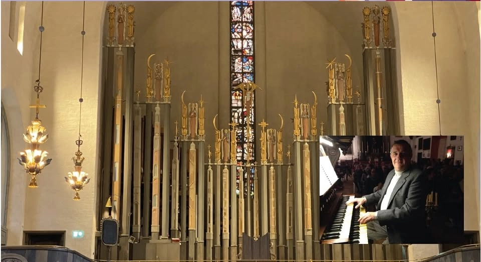 Internationell orgelkonsert med Andrea Toschi, Bologna, Italien