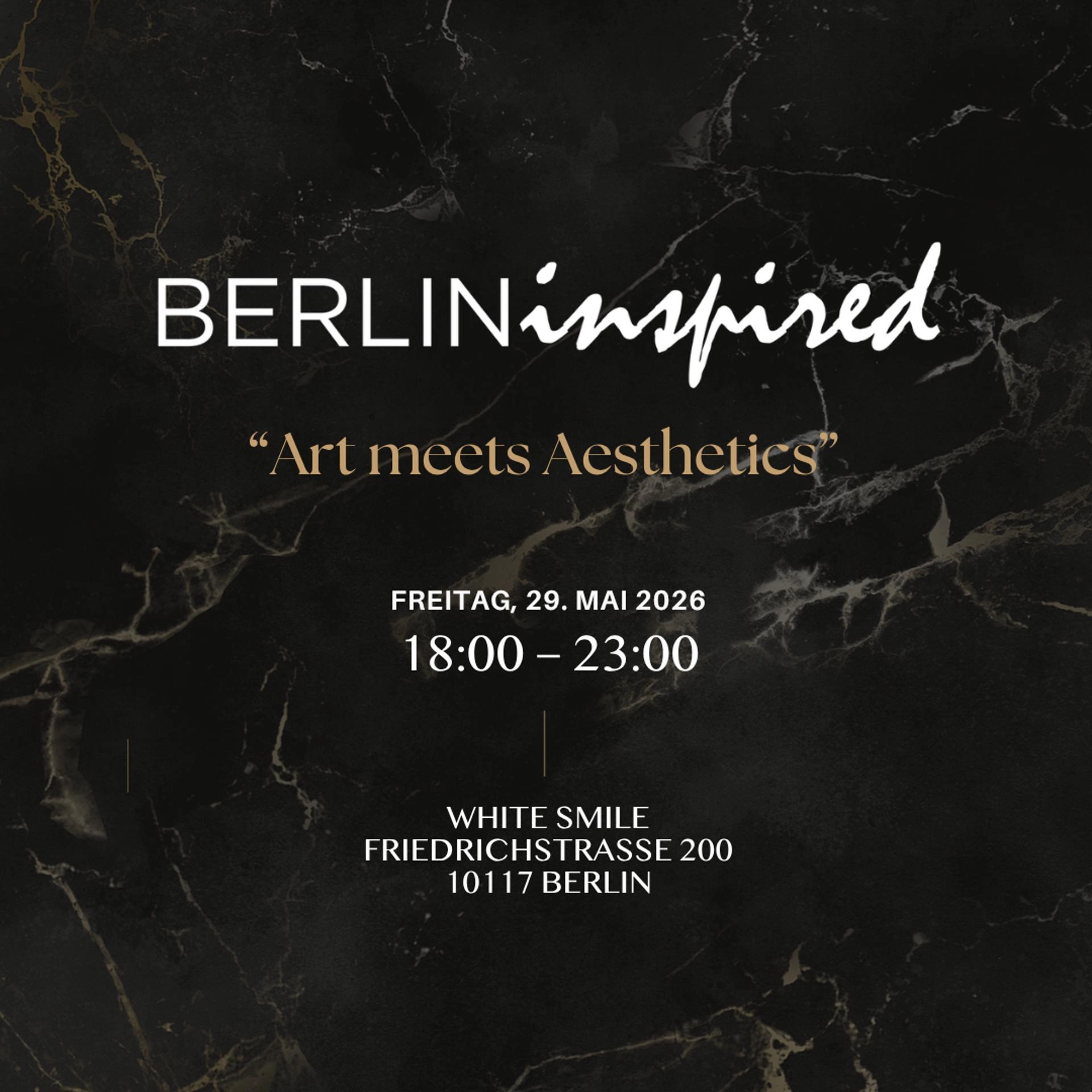 White Smile Berlin Inspired Vol. 2 - "Art meets Aesthetics"
