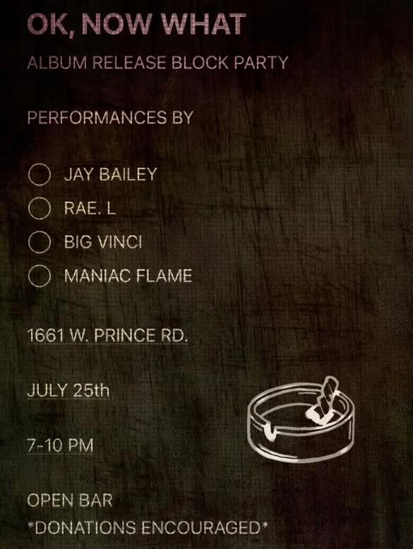 OKAY, NOW WHAT Release Party