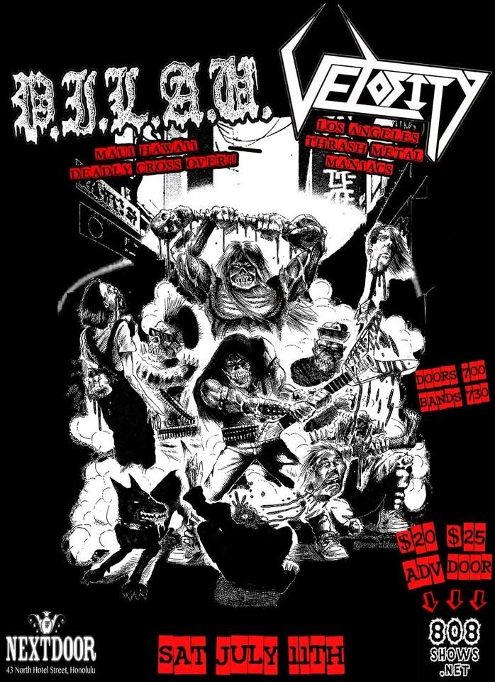 Velosity (L.A.) and P.I.L.A.U. (Maui) - LIVE!