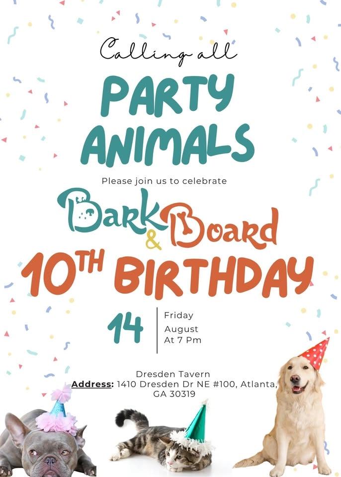10th Birthday Celebration!