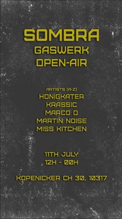 Sombra Gaswerk Open Air