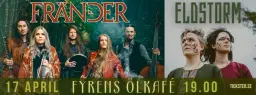 FRÄNDER & Eldstorm på FYRENS ÖLKAFÉ