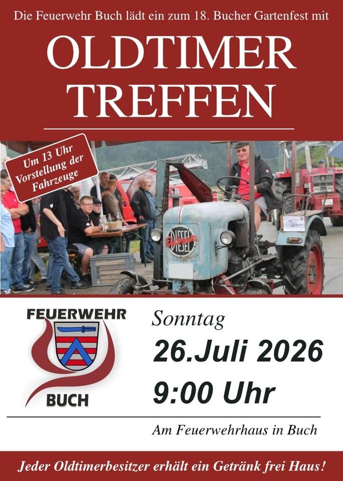 18. Bucher Gartenfest mit Oldtimertreffen