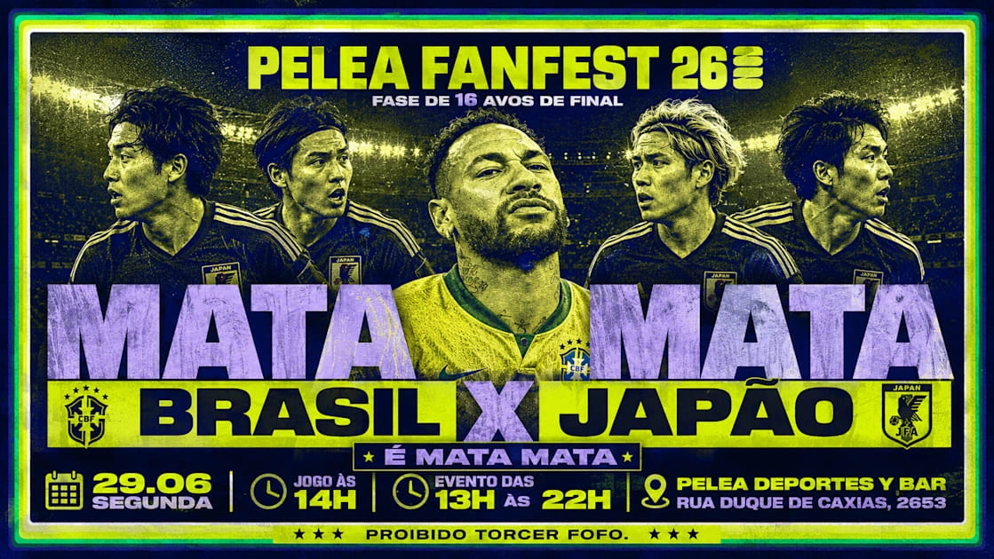 Pelea Fanfest 2026 - Brasil X Japão