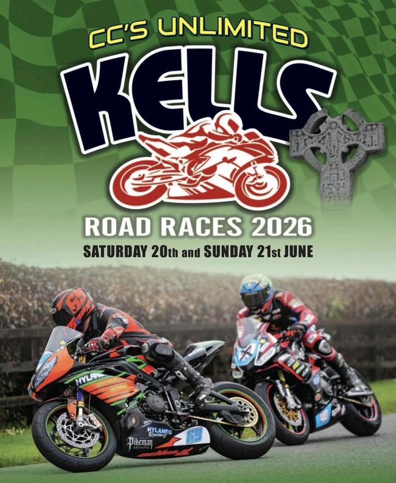 🔥Kells Road Races 2026🔥