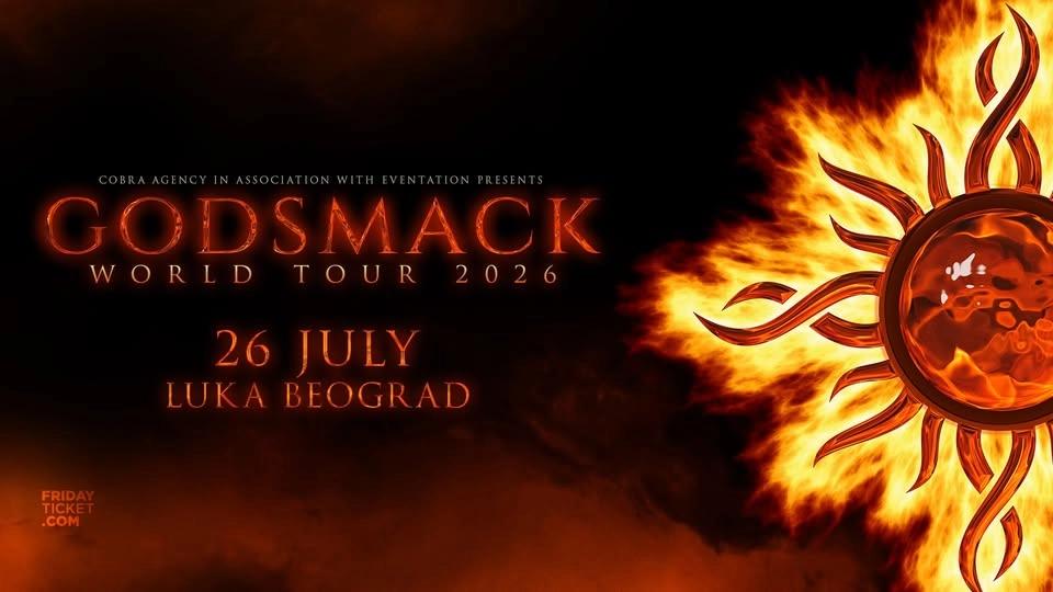 GODSMACK • 26.07.2026 • Белград | Belgrade